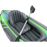 Байдарка INTEX Challenger K1 68305 — одноместная, до 100 кг, весла и насос